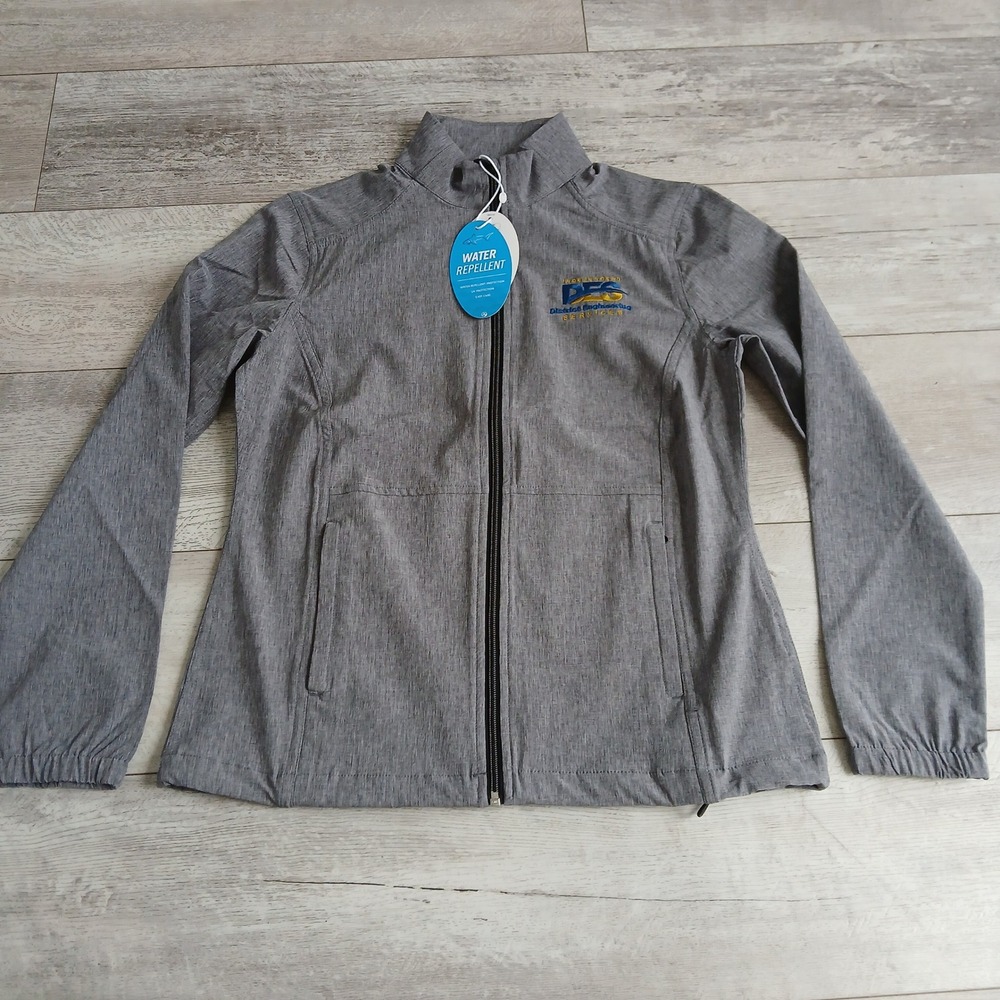 Greg Norman PRO-SERIES Women's Water Repellent Jacket, Gray, Small, NWT